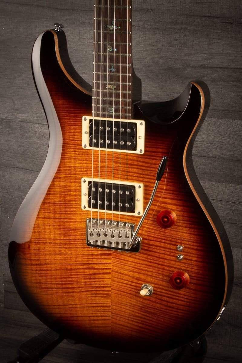 B Stock - PRS SE 35th Anniversary Custom 24 - Black Gold Burst - MusicStreet