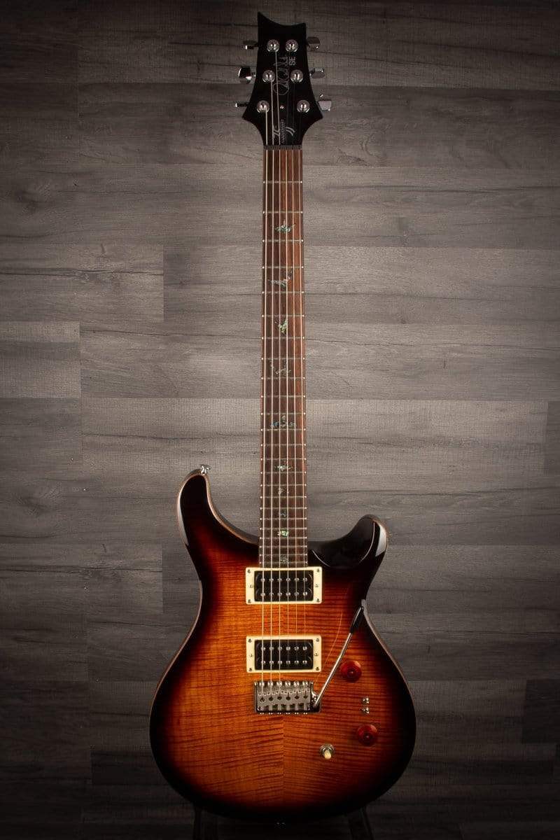 B Stock - PRS SE 35th Anniversary Custom 24 - Black Gold Burst - MusicStreet