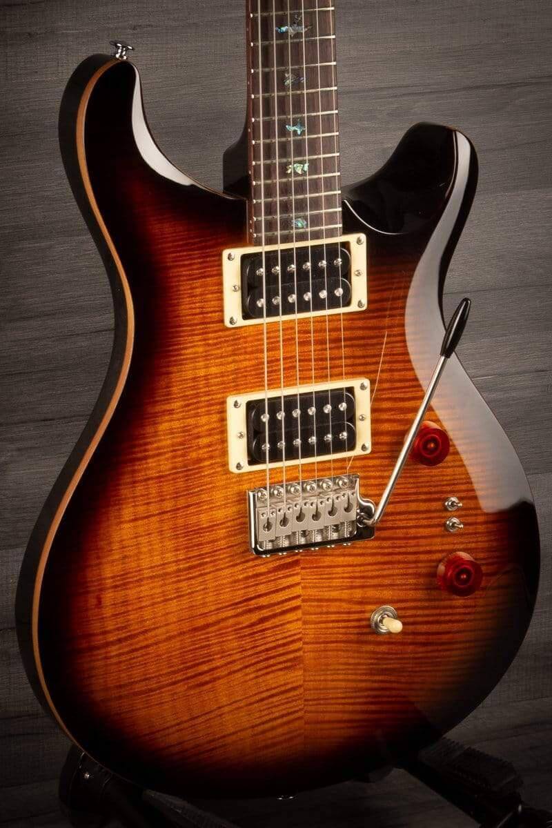 B Stock - PRS SE 35th Anniversary Custom 24 - Black Gold Burst - MusicStreet