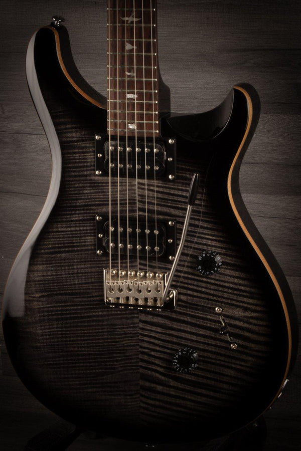 PRS 2021 SE Custom 24 - Charcoal Burst - MusicStreet