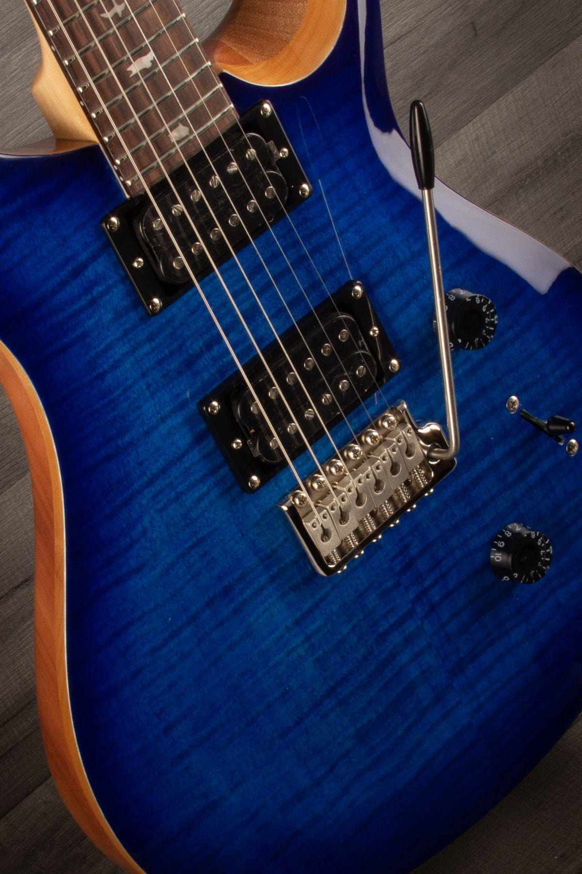 PRS SE Custom 24 - Faded Blue Burst - MusicStreet