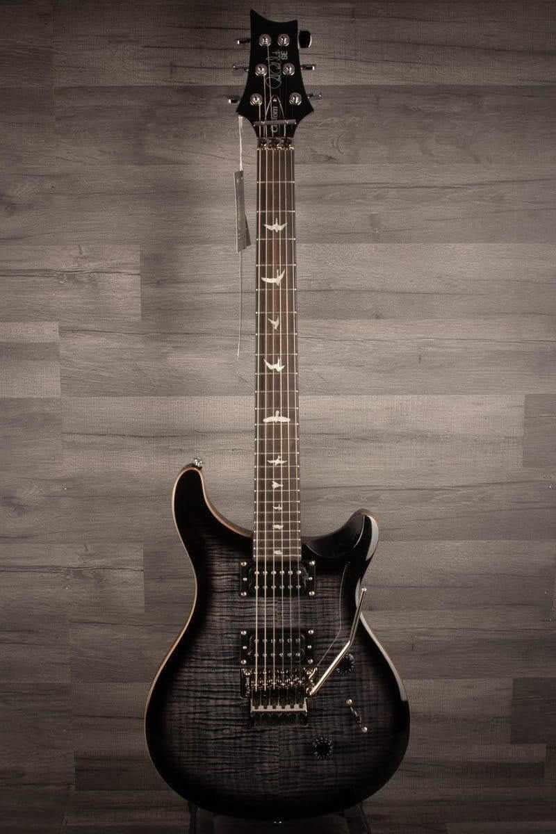 PRS SE Custom 24 Floyd Rose Electric Guitar - Charcoal Burst