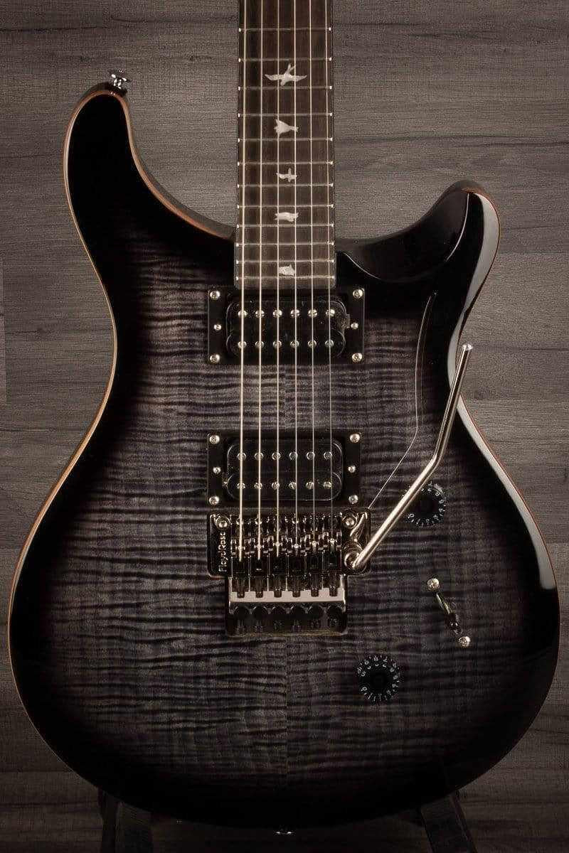PRS SE Custom 24 Floyd Rose Electric Guitar - Charcoal Burst