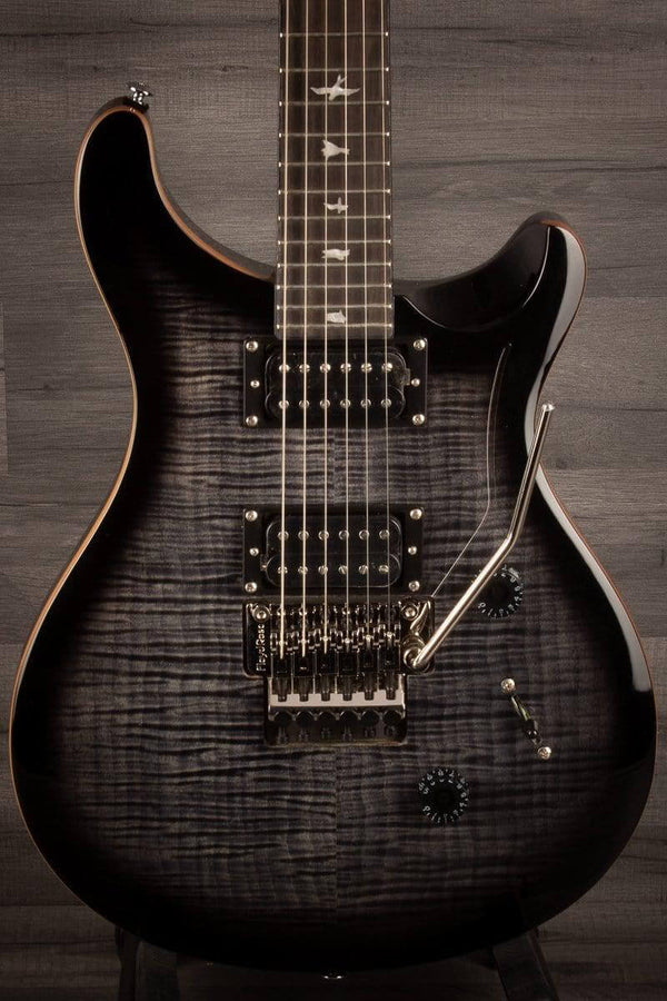 PRS SE Custom 24 Floyd Rose - Charcoal Burst - MusicStreet