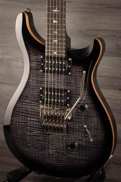 PRS SE Custom 24 Floyd Rose Electric Guitar - Charcoal Burst
