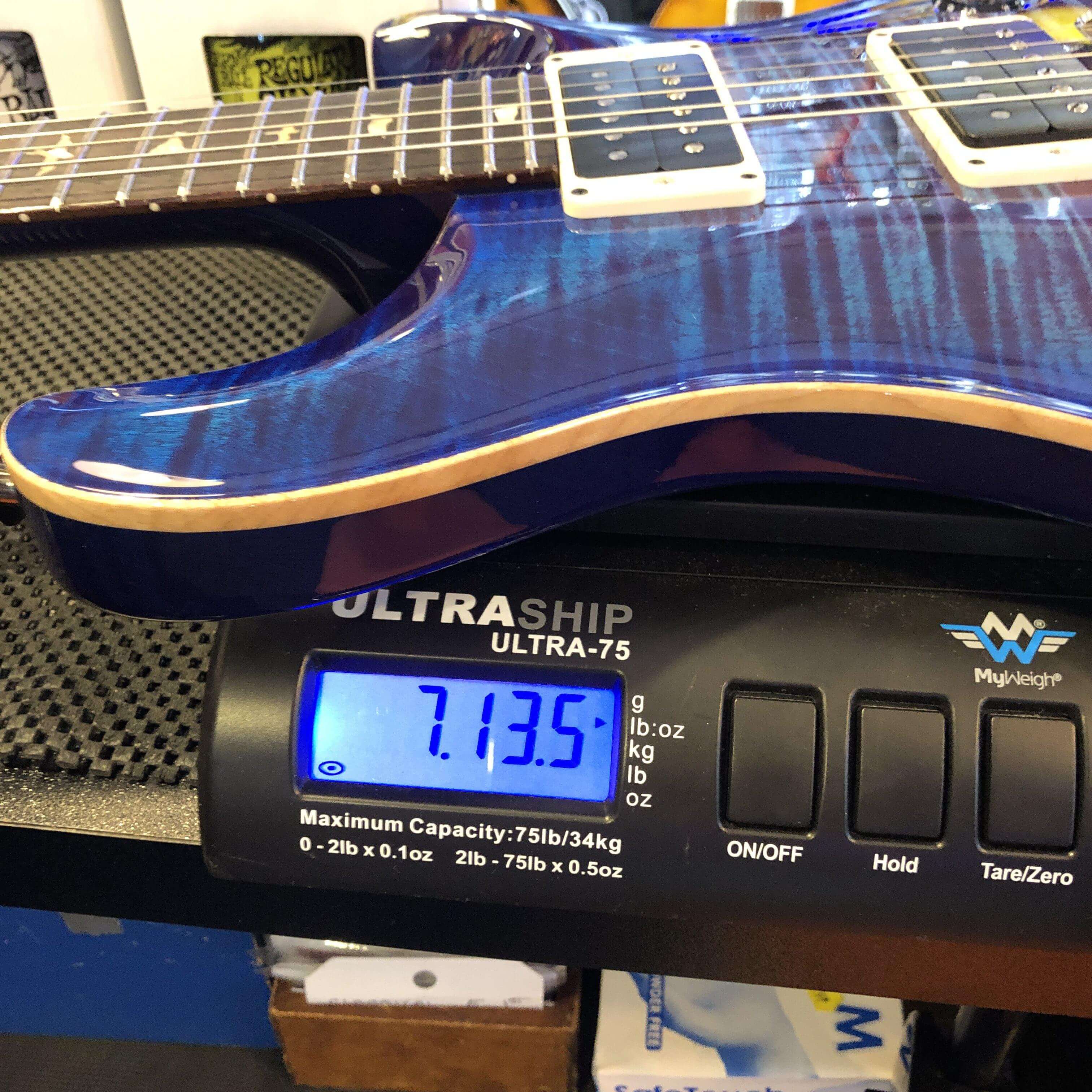 PRS 35th Anniversary Custom 24 Violet Blueburst s#0301617
