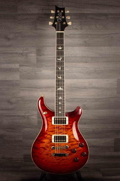 PRS 594 McCarty 10 Top Quilt - One Piece, Flamed Maple neck, Dark Cherry Sunburst s#0323340
