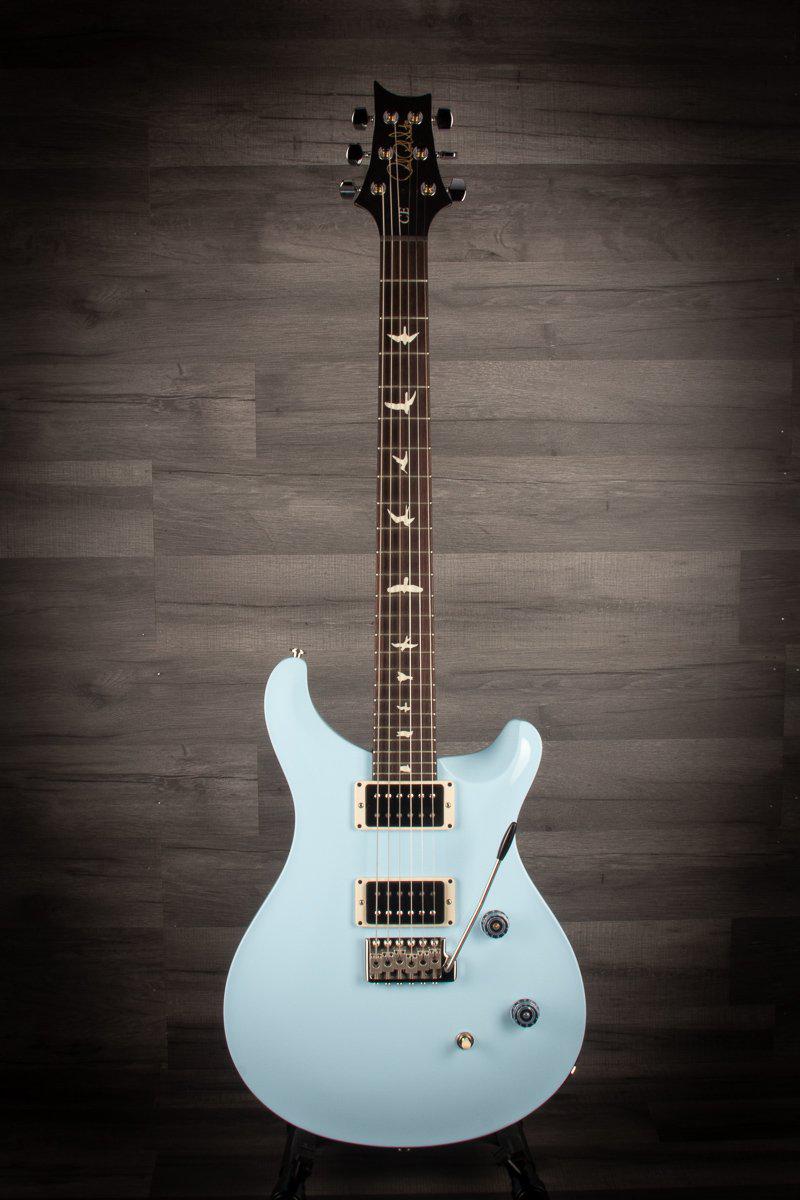 PRS CE24 Gloss Baby Blue, Blackout Neck