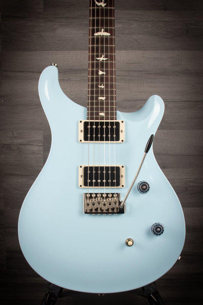 PRS CE24 Gloss Baby Blue, Blackout Neck