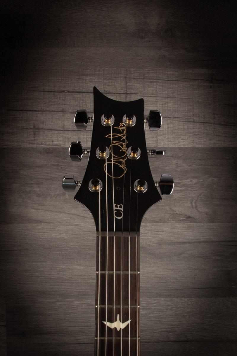 PRS CE24 Gloss Baby Blue, Blackout Neck