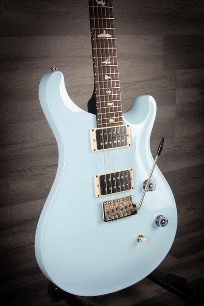 PRS CE24 Gloss Baby Blue, Blackout Neck