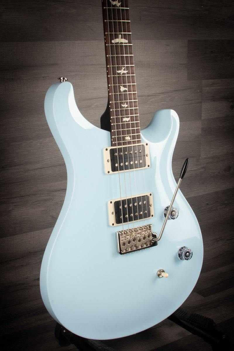 PRS CE24 Gloss Baby Blue, Blackout Neck