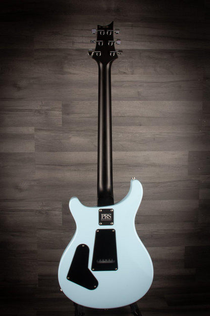 PRS CE24 Gloss Baby Blue, Blackout Neck