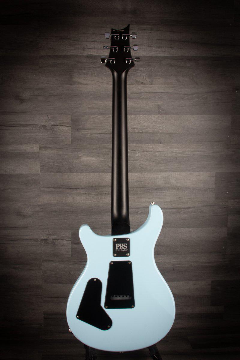 PRS CE24 Gloss Baby Blue, Blackout Neck