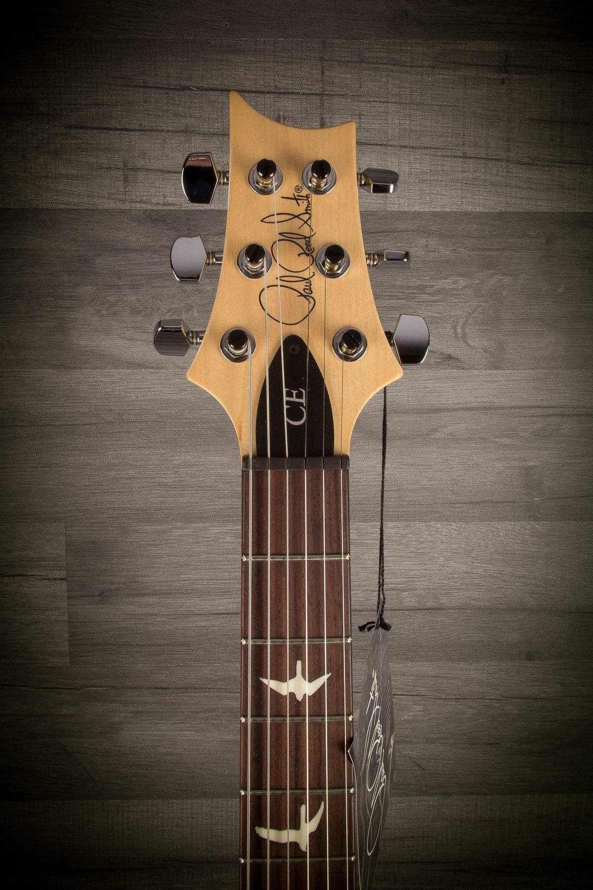 PRS CE24 Gloss Flame Electric Guitar - Burnt Amber