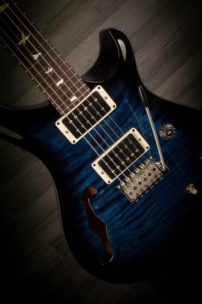 PRS CE24 Semi Hollow - Faded Whale Blue Smokeburst s#0291382