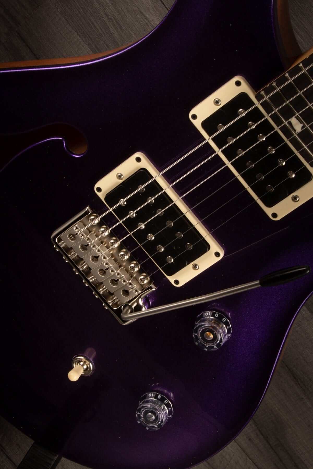 PRS CE24 Semi Hollow Purple Metallic