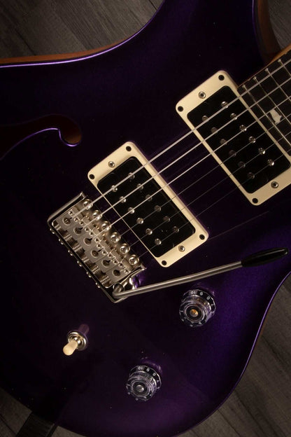 PRS CE24 Semi Hollow Purple Metallic