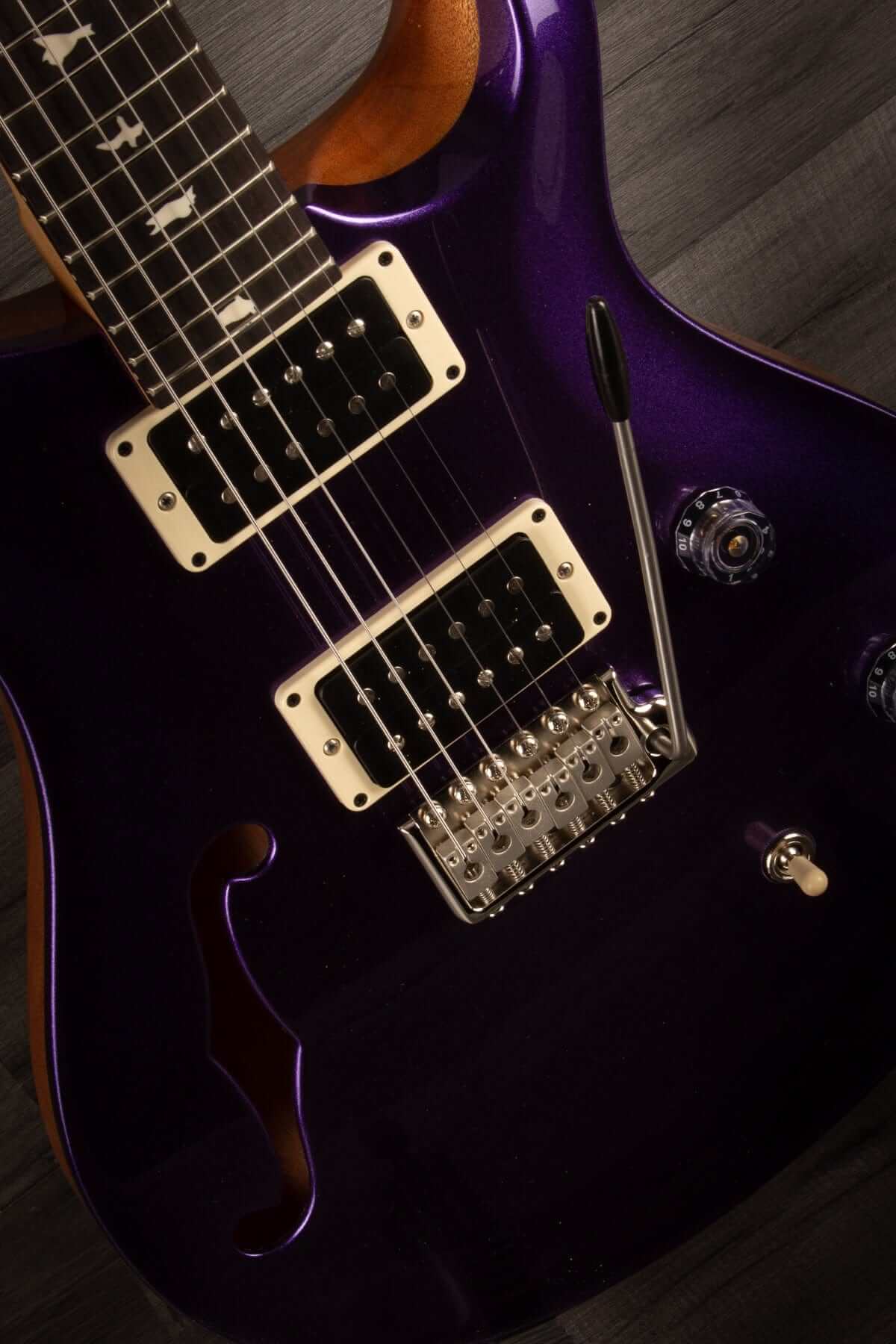 PRS CE24 Semi Hollow Purple Metallic