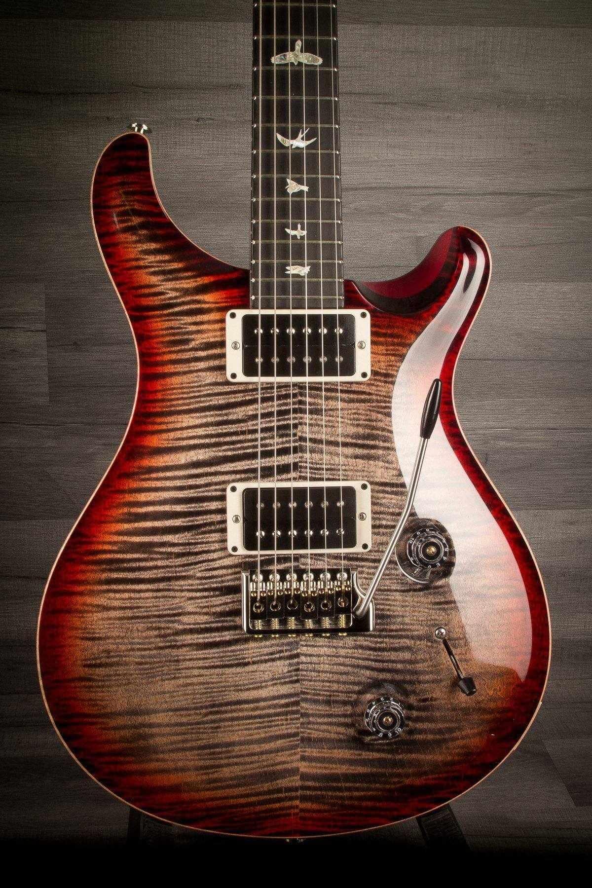 PRS Custom 22 - Charcoal Cherry burst #0280051