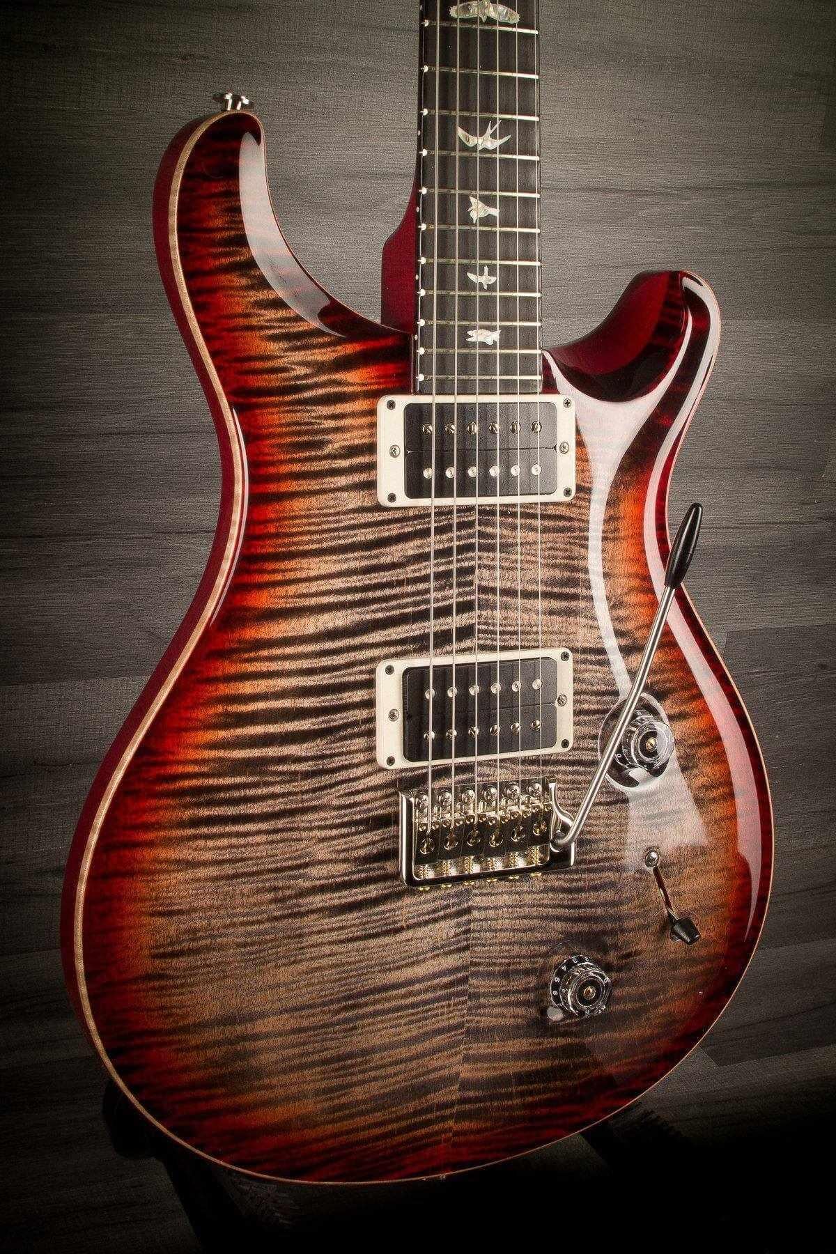PRS Custom 22 - Charcoal Cherry burst #0280051