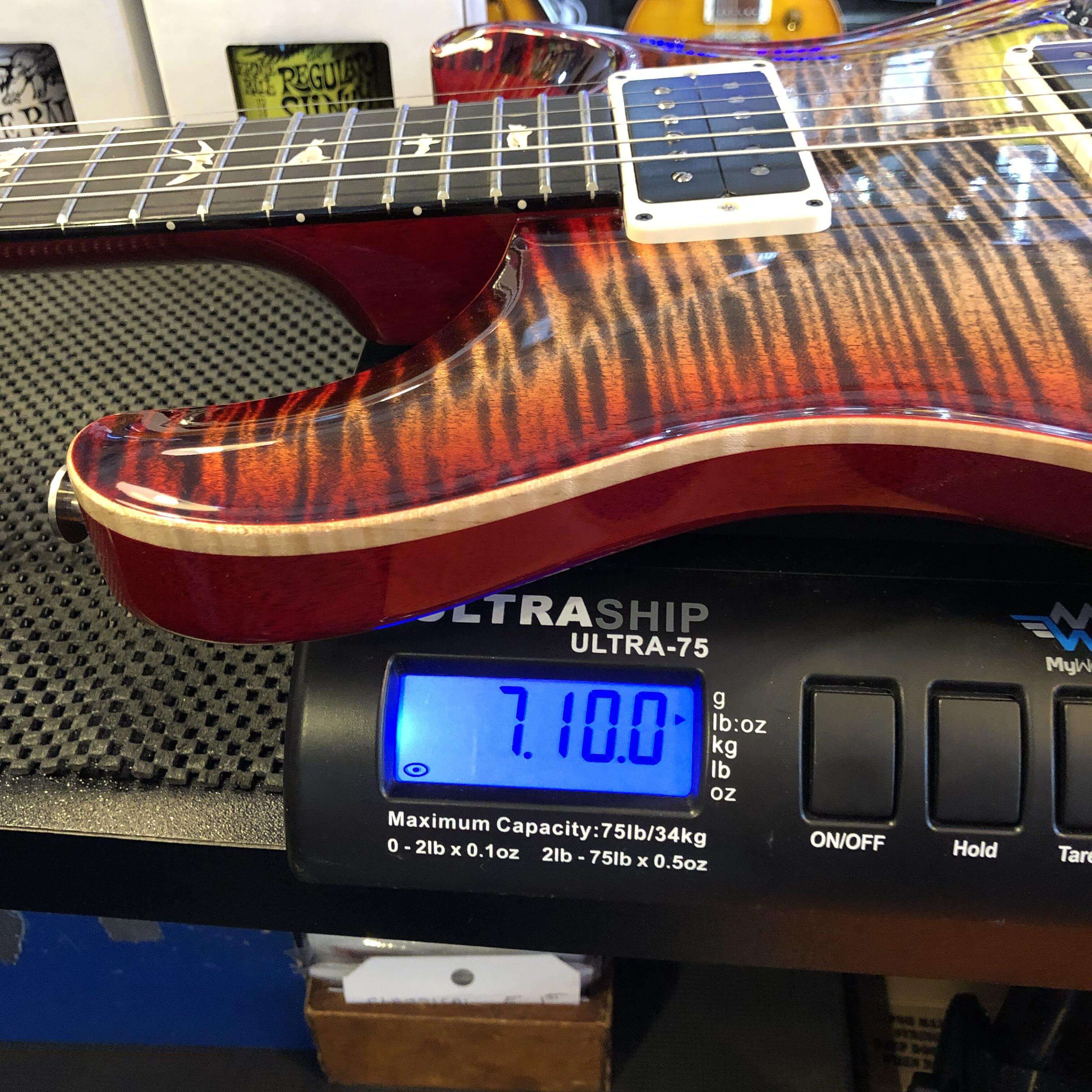 PRS Custom 22 - Charcoal Cherry burst #0280051
