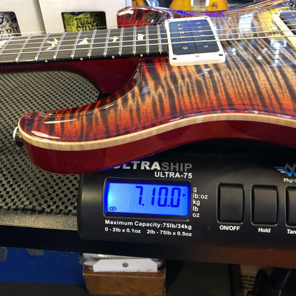 PRS Custom 22 - Charcoal Cherry burst #0280051
