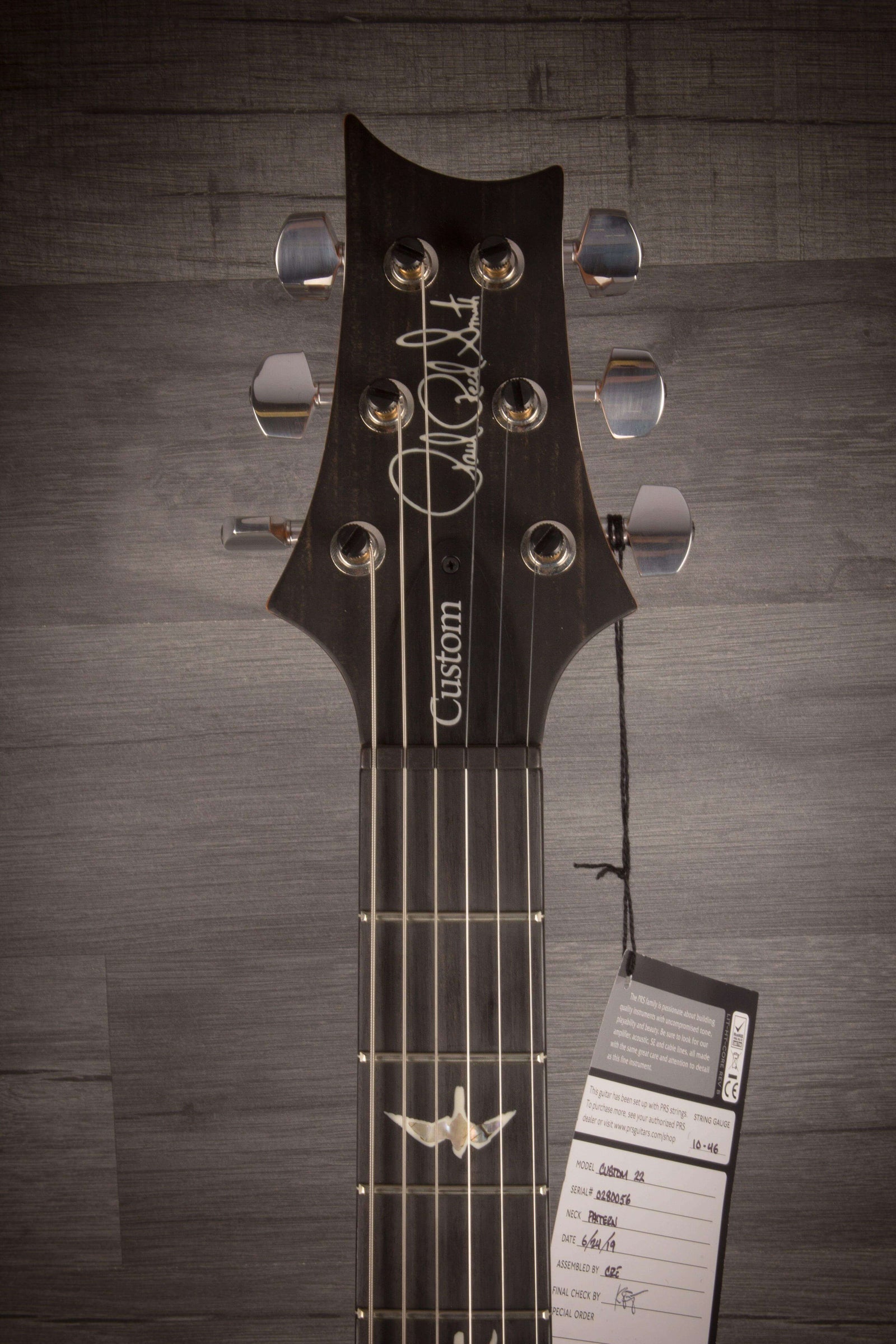 PRS - Custom 22 Copperhead Burst #0280056