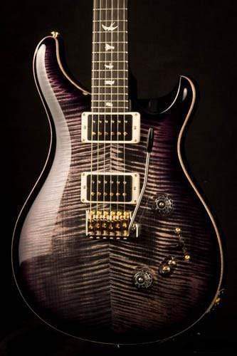 PRS Custom 24/08 Wood Library - Charcoal Purpleburst S#232356