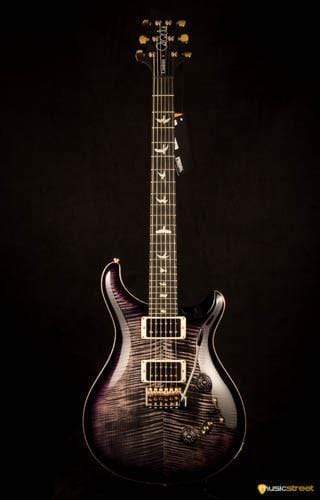PRS Custom 24/08 Wood Library - Charcoal Purpleburst S#232356