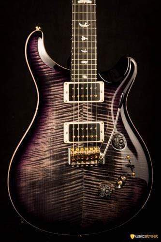 PRS Custom 24/08 Wood Library - Charcoal Purpleburst S#232356