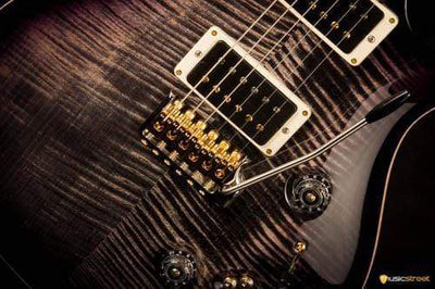 PRS Custom 24/08 Wood Library - Charcoal Purpleburst S#232356