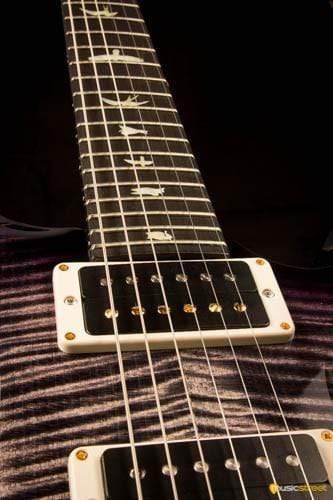 PRS Custom 24/08 Wood Library - Charcoal Purpleburst S#232356