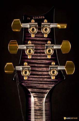 PRS Custom 24/08 Wood Library - Charcoal Purpleburst S#232356