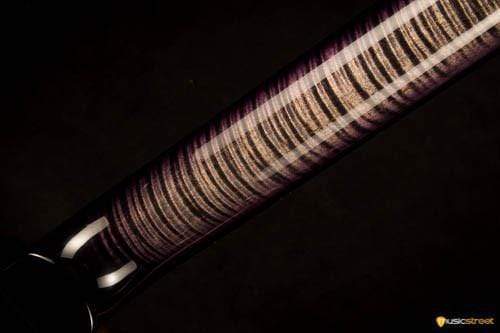 PRS Custom 24/08 Wood Library - Charcoal Purpleburst S#232356
