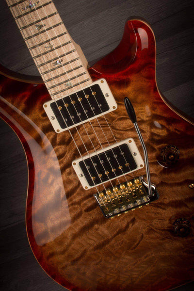 PRS Custom 24 10 Top Quilt, Autumn Sky, Maple Neck S#242581