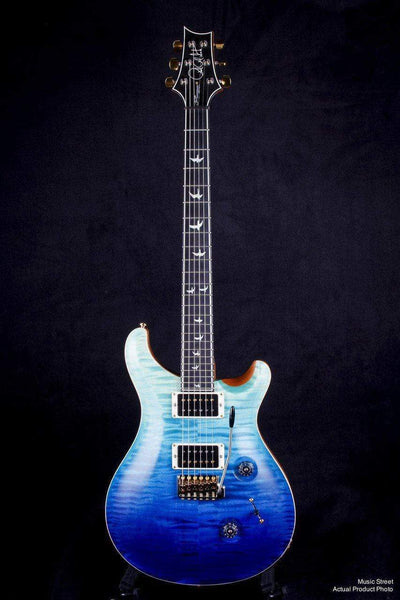 PRS - Custom 24 30Th Anniversary Wood Library, Blue Fade Satin S#221406