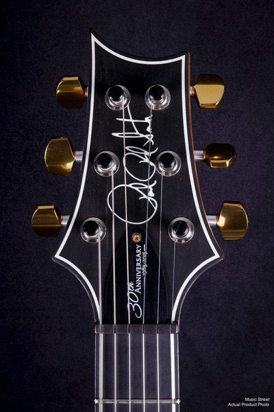 PRS - Custom 24 30Th Anniversary Wood Library, Blue Fade Satin S#221406