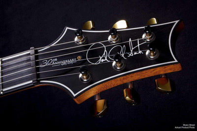 PRS - Custom 24 30Th Anniversary Wood Library, Blue Fade Satin S#221406