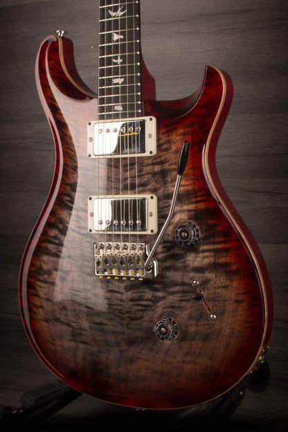 PRS Custom 24 Quilt Charcoal Cherry - #242763