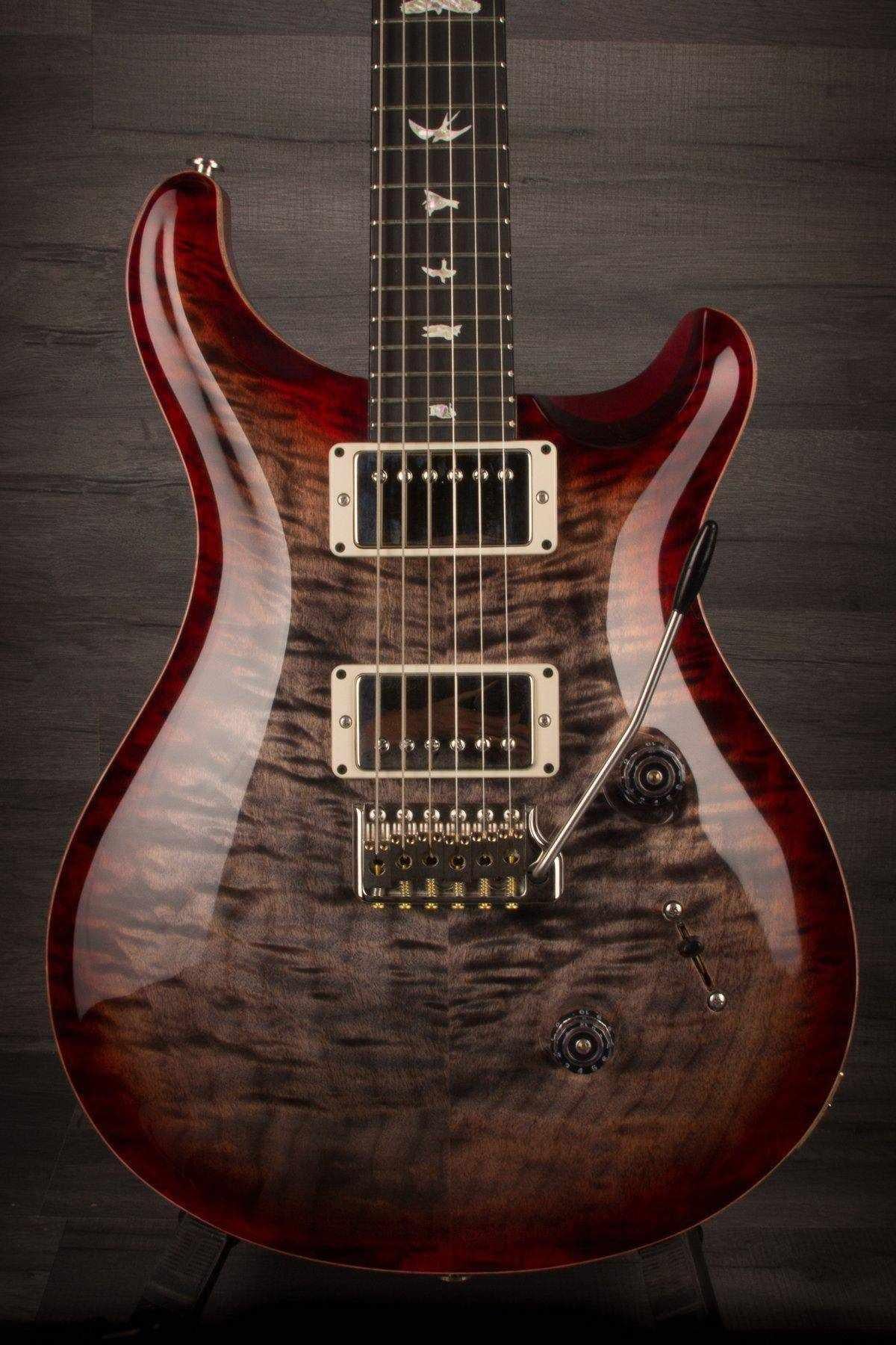 PRS Custom 24 Quilt Charcoal Cherry - #242763