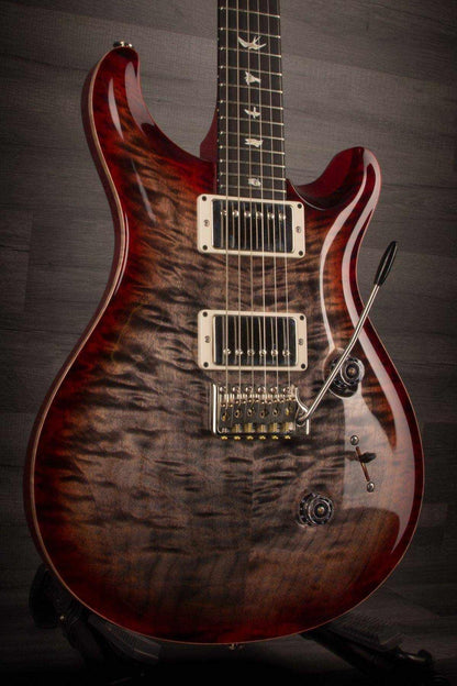 PRS Custom 24 Quilt Charcoal Cherry - #242763