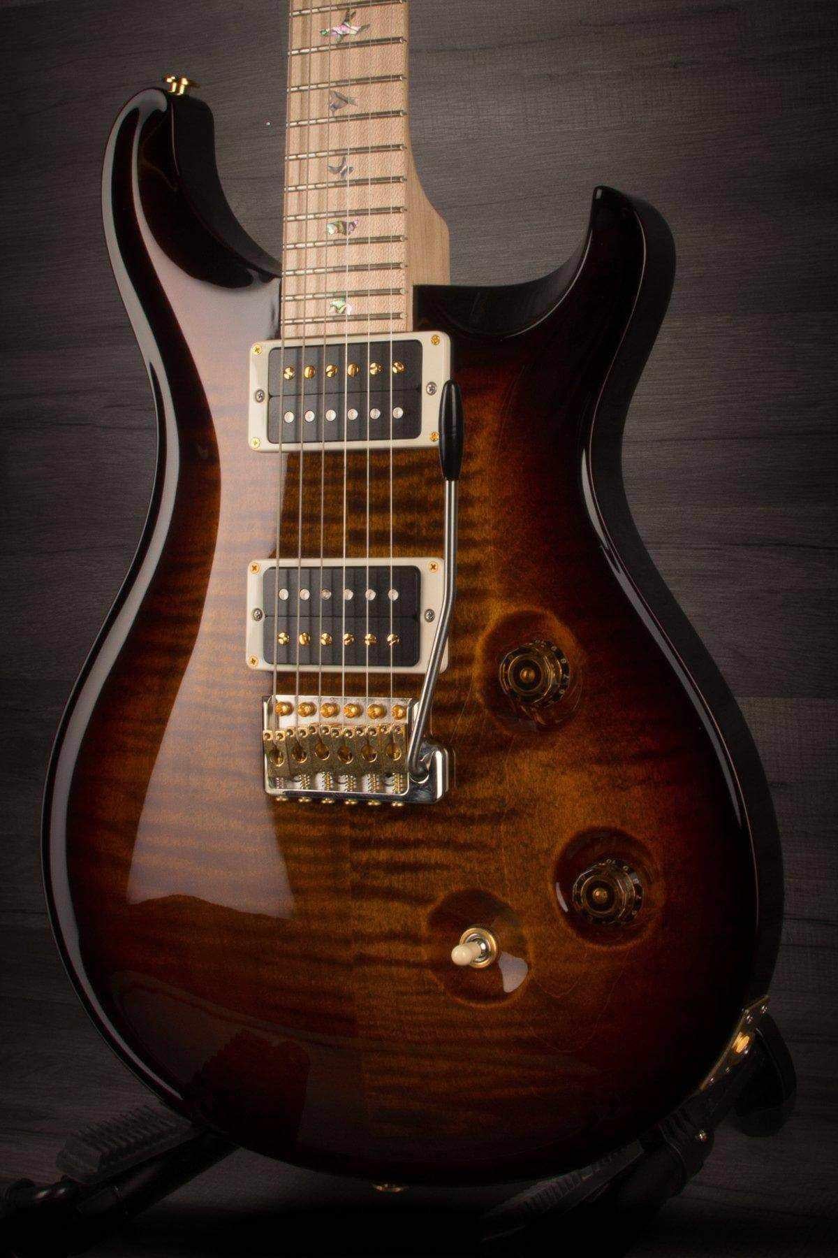 PRS Custom 24 Swamp Ash Limited, Maple Neck, Black Gold Wrap #238244