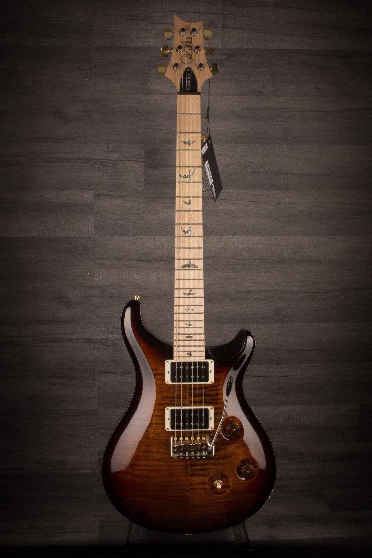 PRS Custom 24 Swamp Ash Limited, Maple Neck, Black Gold Wrap #238244