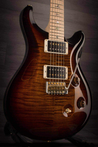 PRS Custom 24 Swamp Ash Limited, Maple Neck, Black Gold Wrap #238244
