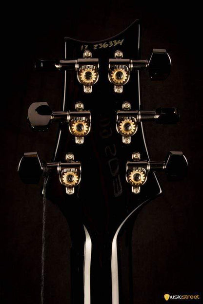 PRS Custom 24 Wood Library Charcoal Purpleburst #235334 2017