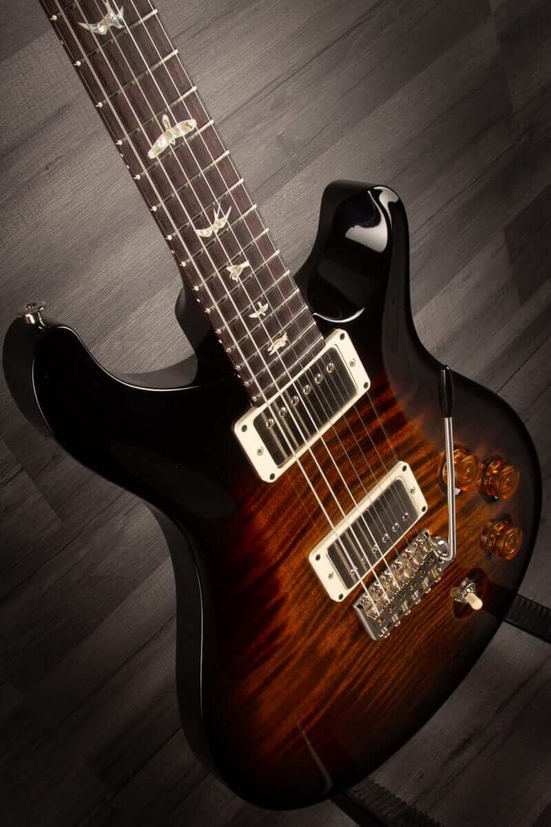 PRS DGT - Black Goldburst - Rosewood, Flame Maple, Bird Inlays S#0333951
