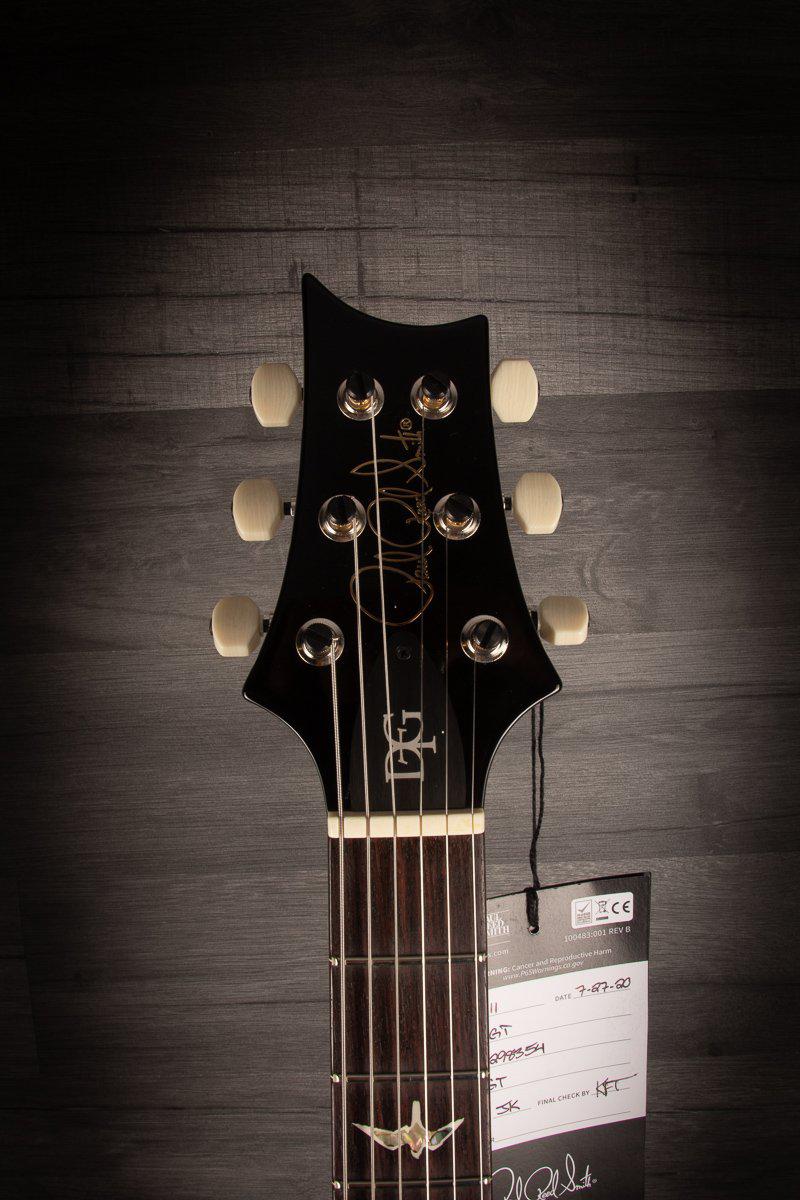 PRS DGT - Black Sunburst - Rosewood, Flame Maple, Bird Inlays s#0298354