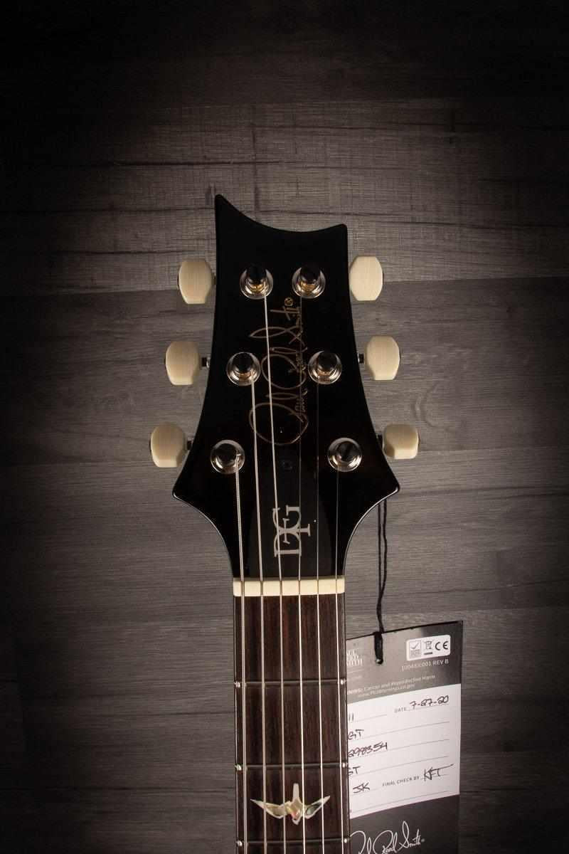 PRS DGT - Black Sunburst - Rosewood, Flame Maple, Bird Inlays s#0298354