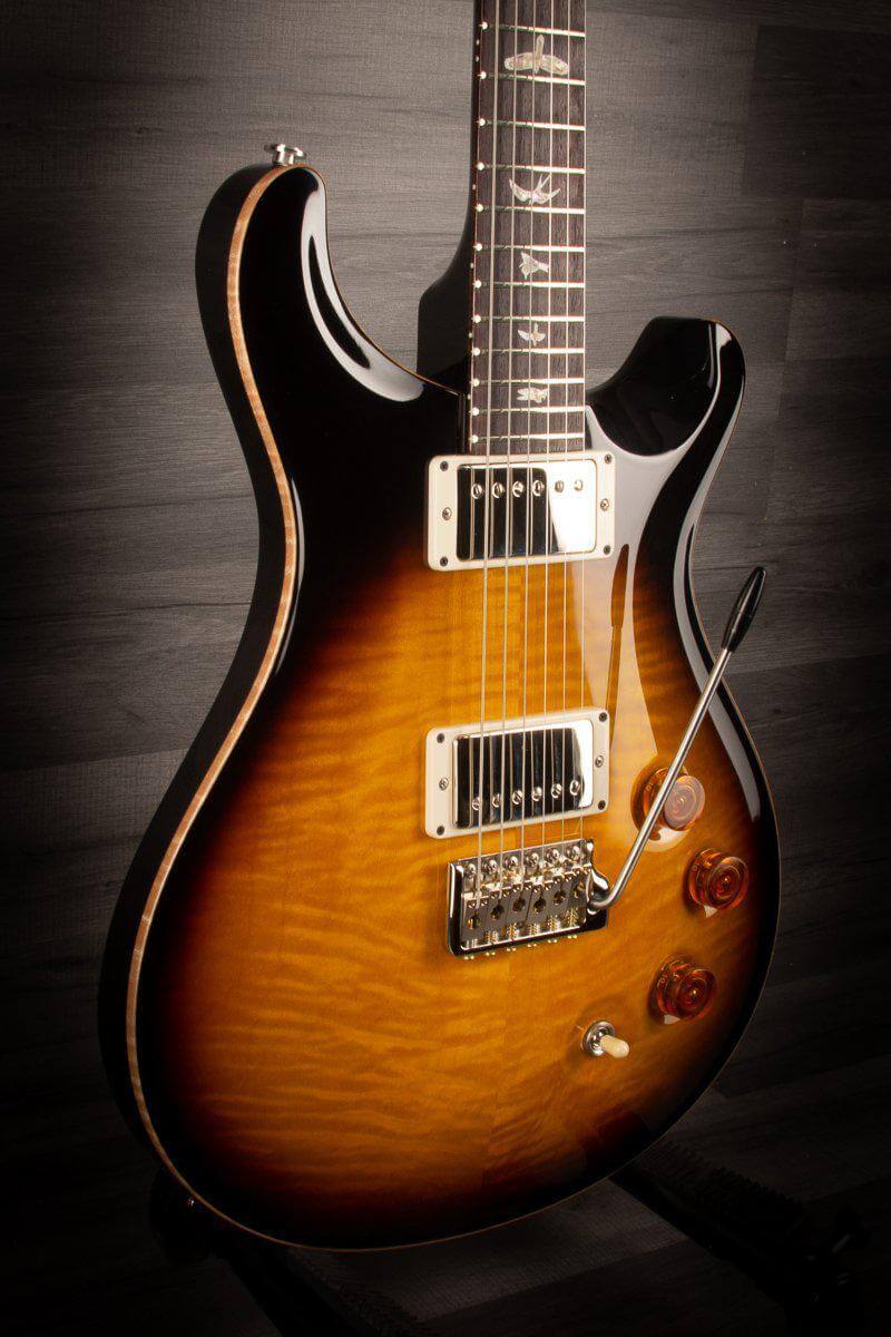 PRS DGT - Black Sunburst - Rosewood, Flame Maple, Bird Inlays s#0298354